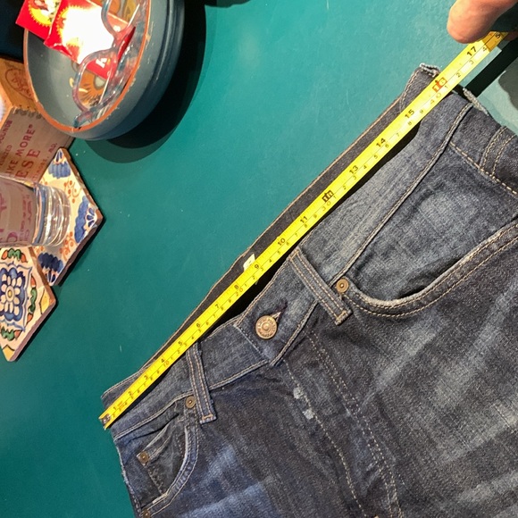 NWOT 7 For All Mankind Mens Standard Button Fly Denim Blue Jeans size 32 - Picture 11 of 12